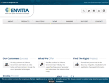 Tablet Screenshot of envitia.com